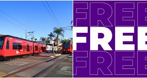 San Diego Trolley announces free travel for those 18 and under