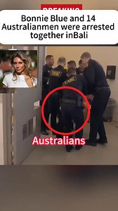 British adult content creator Bonnie Blue was arrested in Bali alongside 14 Australian men during a police raid on a rented studio suspected of producing pornographic material. The men were later released without charge, while Blue was deported and banned from Indonesia for 10 years. #BreakingNews #BonnieBlue #Bali #News #FYP | Waseem