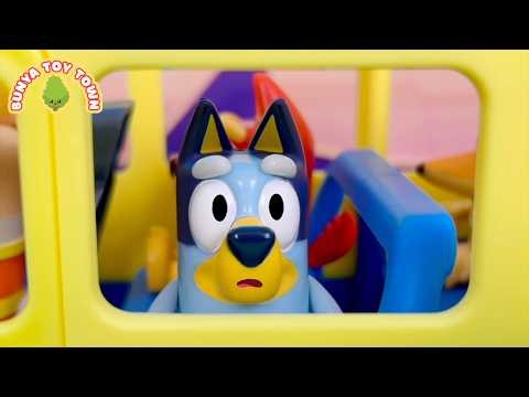Bluey Feels Anxious And Worried | Lessons For Kids | Bluey Toys Pretend Play
