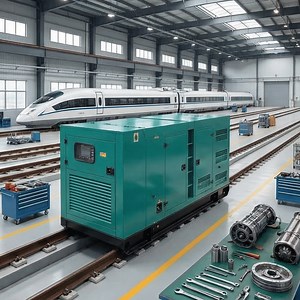 [Hot Item] Yuchai Soundproof 500kw Diesel Generator Open Type with ATS