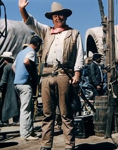 12K views · 373 reactions | On the set of the 1969 film The Undefeated. | Legends Never Die: John Wayne | Facebook