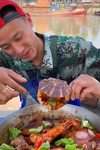 49K views · 371 reactions | Taking a break from the usual - broiling some fish, steaming some shrimp, and trying my hand at grilling octopus!❤️ #food #trick #Funny #tricks #comedy #seafood #mukbang #seafood #prankvideo #yummyyummy | Jonathan Perry | Facebook