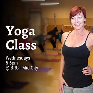 Inhale. Exhale. Join #yoga instructor Reba Robertson for this invigorating class. Register here- www.brgeneral.org/events #vinyasa #flow #brgfit #exercise #fitness | Baton Rouge General Medical Center