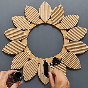 47K views · 404 reactions | best out of waste cardboard room decor idea | My Arts & Crafts | Facebook