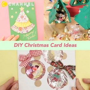 2.5K views · 58 reactions | Wah bentar lagi udah mau Natal. Coba buat kartu ucapan Natal yang unik yuk, Fellas! Coba lihat tips untuk membuatnya di video ini ;) Fellas suka model yang mana nih? #cchannel #diy #kartu #ucapan #natal | C Channel | Facebook