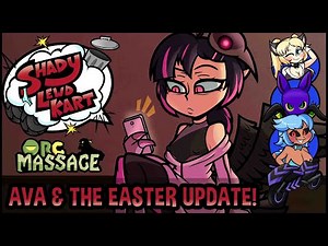 Ava the Dark Harpy of Orc Massage Joins Shady Lewd Kart!