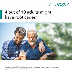 Root surface caries is a common disease one and of the most significant dental problems among the older adults today. This is definitely worth giving some extra attention in the upcoming months! | GC Europe | Facebook