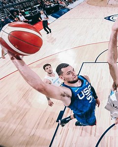OH MY GOODNESS ZACH LAVINE!! 📺: NBC Olympics | Chicago Bulls
