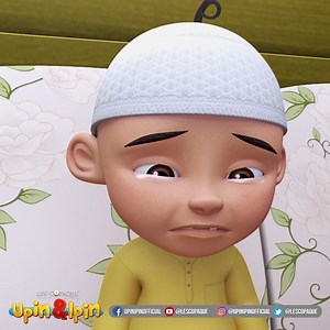 Abah, Mak... Selamat Hari Raya~ Tunggu kitaorang di syurga ye~ . #UpinIpin #HariRaya #selamathariraya #anakyatimpiatu | Upin & Ipin