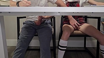 Students entertaining during boring lecture