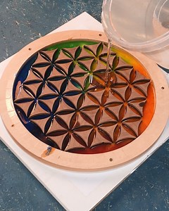 95K views · 59 reactions | Rainbow Clock from Epoxy! | Peaceful Century | Facebook