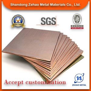 [Hot Item] High Quality Pure Copper 1mm 3mm 10mm Thick Copper Plate Copper Sheet