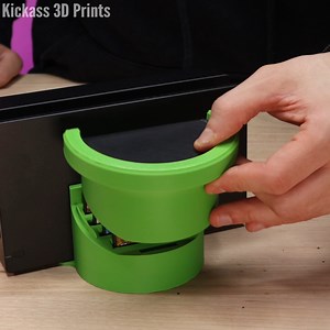 347K views · 2.5K reactions | This Warp Pipe holds your Switch dock and opens up for game card storage! | Kickass 3D Prints | Facebook