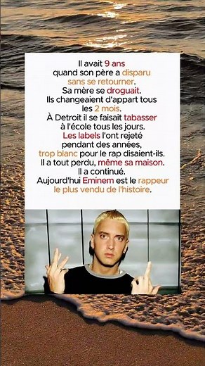 Eminem la légende du rap 🔥💪