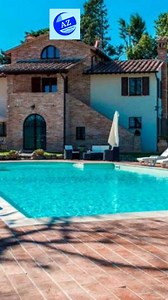 16K views · 115 reactions | 17th-century villa meets modern luxury. Elevator, saltwater pool, spa suites, and a rooftop with 360° views. Plus a 350 sqm annex for your gym, studio, or wellness HQ.  Umbrian Villa for €850,000. | AZ Italian Properties | Facebook
