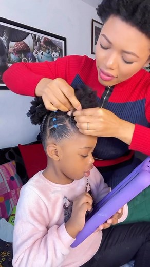 281K views · 3.6K reactions | So cute for the protective style princesses | Bun it to secure the ends @olivia_ogesam • Cute baby girl hairstyle  with @munachimso_chukwu #protectivestyles #naturalhair | Protectivestyles | Facebook