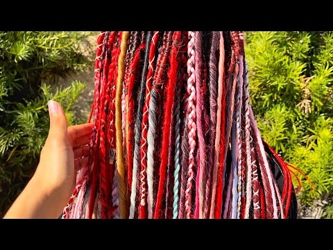 How to Install Double Ended Dreadlock Extensions