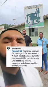 ENBP interested people, get your passport in 10days. Jimso Logistics and Consultancy Services is in ENBP, Kokopo and will be here for the next 14days. If you are interested, contact 70214545 for fees and register for assistance. Cheers. #passport #assistance #travelling #documentation | Rogers PNG