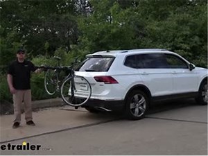 Setting up the Thule Camber Bike Rack for 4 Bikes on a 2019 Volkswagen Tiguan