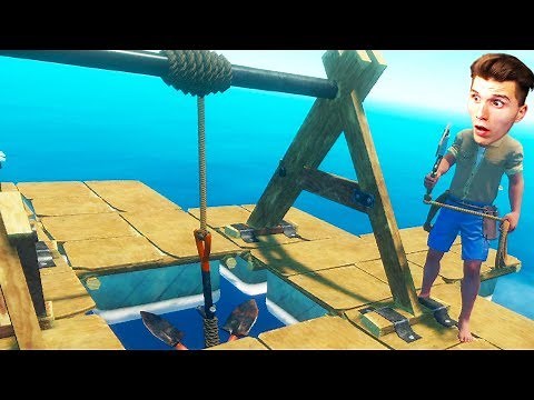 We're building the STATIONARY ANCHOR in Raft! ☆ Raft #05