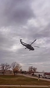 43 reactions | Presidentja Vjosa Osmani  niset me helikopter drejt bazës ushtarake Camp Dodge në Iowa   | Reporteri | Facebook