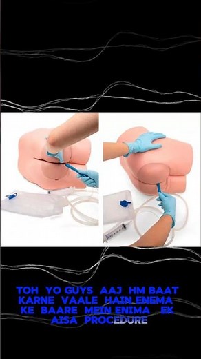 What is enema and it's application