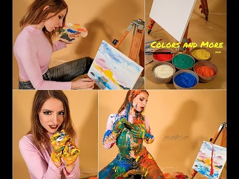 Colors & More ... Dirty, messy, Girl! (Trailer) #wetlook #dirty #wam