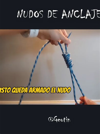 Nudo del ahorcado: Cómo hacer un nudo de anclaje y sujeción