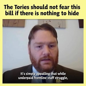 📢 Owen Thompson MP presented a Bill to the UK Parliament that would require ministers to explain why a company or individual have been awarded a contract. 🚨 The wasteful, unaccountable and secretive culture of Tory cronyism must end. | Scottish National Party (SNP)