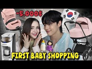 Baby Shopping With Korean In-Laws 🇰🇷🤰🏻🍼