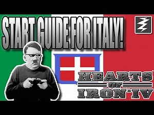 NOOB TUTORIAL Italy Quick Start Guide - Hearts of Iron IV HOI4
