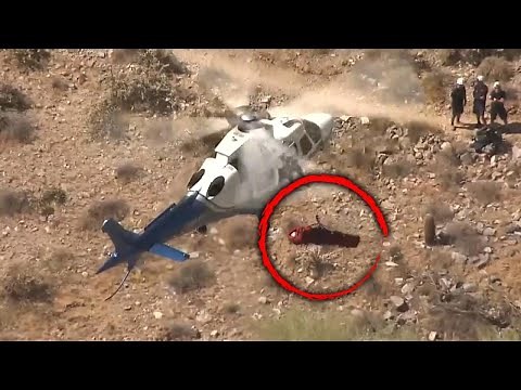 Woman Spins 175 Times During Helicopter Rescue Gone Wrong