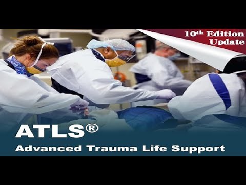 ATLS COURSE, ADVANCED TRAUMA LIFE SUPPORT COURSE , FULL DVD AND MANUAL