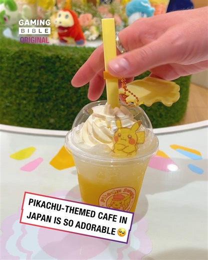 Someone please take me to the Pikachu cafe ☕️ | GAMINGbible