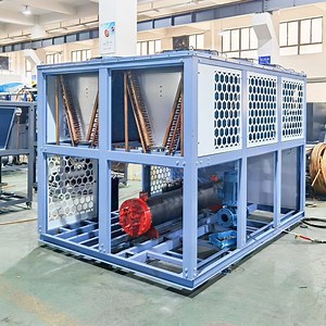 [Hot Item] (50HP) 2025 New Release Air Cooled Screw Chiller with Shell-and-Tube Evaporator