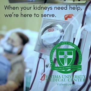 When your kidneys fail we’re here to serve. Fatima University...