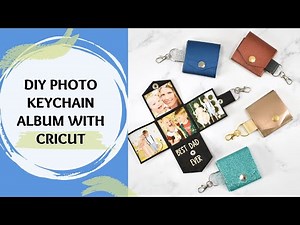 Personalized Photo Keychain With Cricut - How to Cut Faux Leather on Cricut Maker or Explore Models