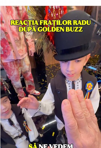 Radu Brothers Reaction to Golden Buzz