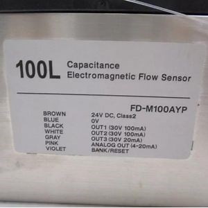 [Hot Item] New Original Keyence Fd-M100ayp Non-Wetted Electrode Electromagnetic Flow Sensor Fast Shipping