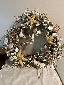 Seashell & Starfish Wreath - Etsy Canada
