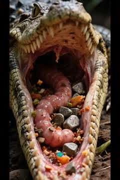 Crocodiles Swallow Stones — Here’s Why**The Strange Reason Crocodiles Eat Stones