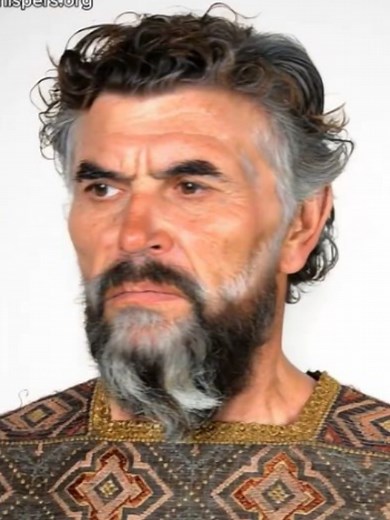 Facial reconstruction of a 1,200‑year‑old Tsanar from Tianeti, Georgia