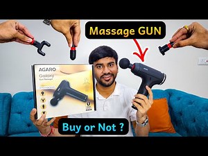 New Electric Handheld Full Body Massager | AGARO Galaxy Gun Massager Unboxing & Review