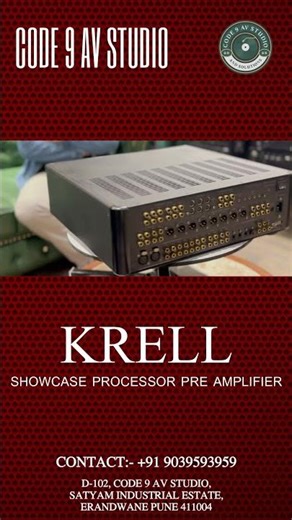 KRELL SHOWCASE PROCESSOR