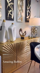 GOLD BUFFETT | STOOL & DECO