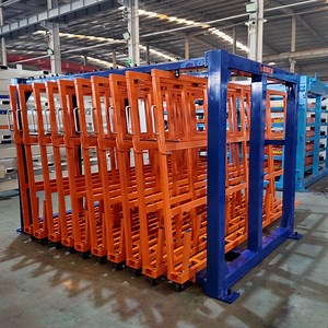 [Hot Item] Heavy-Duty Vertical Roll-out Sheet Racks for Steel Scrap