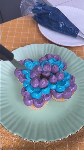 Butterfly Cupcakes 🦋🧁 #shorts