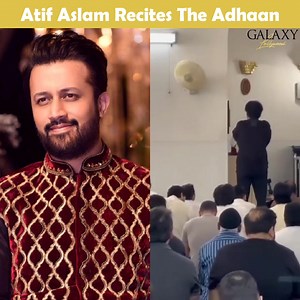 Atif Aslam beautifully calls the adhaan at a mosque in Orlando, and netizens are in absolute awe of his recitation. #AtifAslam | Galaxy Lollywood