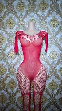 Fishnet Bodysuit Lingerie – Flattering Sheer Body Stocking for Special Nights.