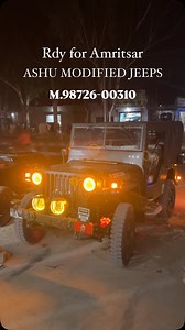 𝗔𝗦𝗛𝗨 𝗠𝗢𝗗𝗜𝗙𝗜𝗘𝗗 𝗝𝗘𝗘𝗣𝗦 on Instagram: "WELCOME TO ASHU MODIFIED JEEP ☎️9872600310☎️ BEST JEEP MEKAR *Original Ex Army chassis *Engine Mahindra Bolero turbo *Gear 5+1 *Power steering *Power break *Power clutch *Back brum *Frunt dick Bolero ka *handbreke *All colours available *6 seeter *Full new body with Heavy material *New speyar part *leather seats *Seatbelt *New rediator *New batteri *Rc register 2024 vellid up to 2028 *Gujarat passing *RJ passing *Up passing *HR passing *Punjab